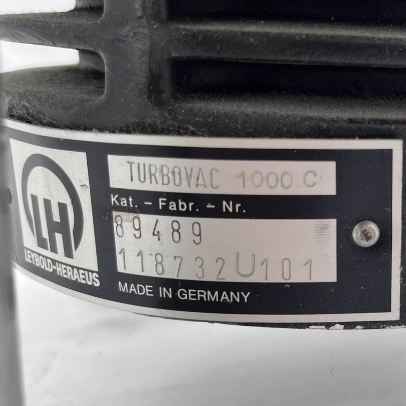 Leybold Turbovac 1000 C Turbomolecular Vacuum Pump