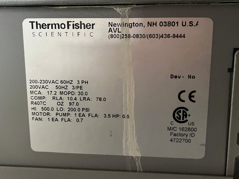 Thermo Scientific / Neslab ThermoFlex 7500 Chiller