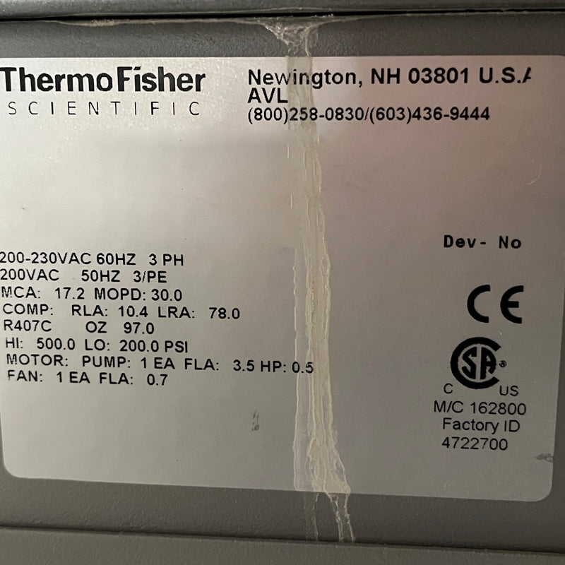 Thermo Scientific / Neslab ThermoFlex 7500 Chiller