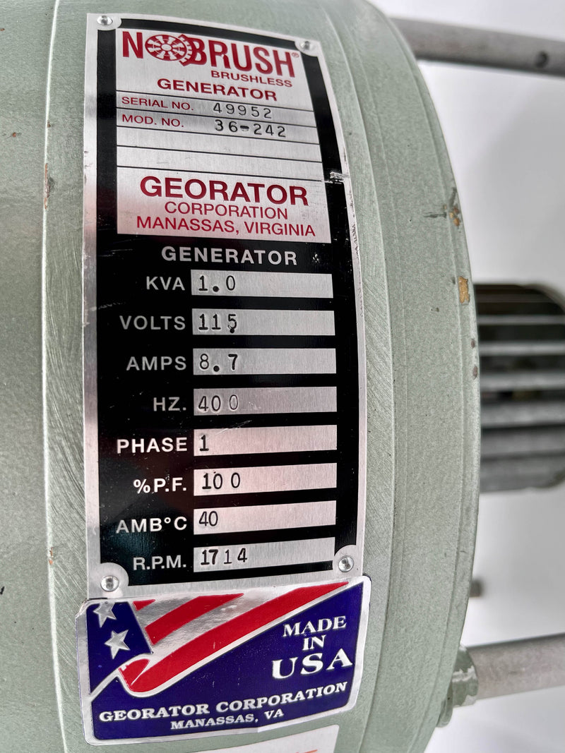 Georator 36-242 Electric Generator