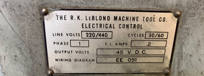 LeBlond Lathe