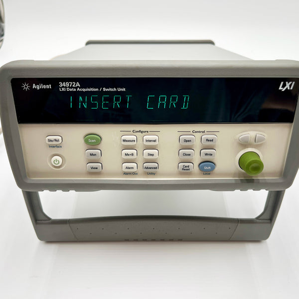 Agilent 34972 A LXI Data Acquisition Switch