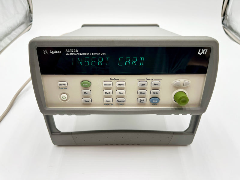 Agilent 34972 A LXI Data Acquisition Switch