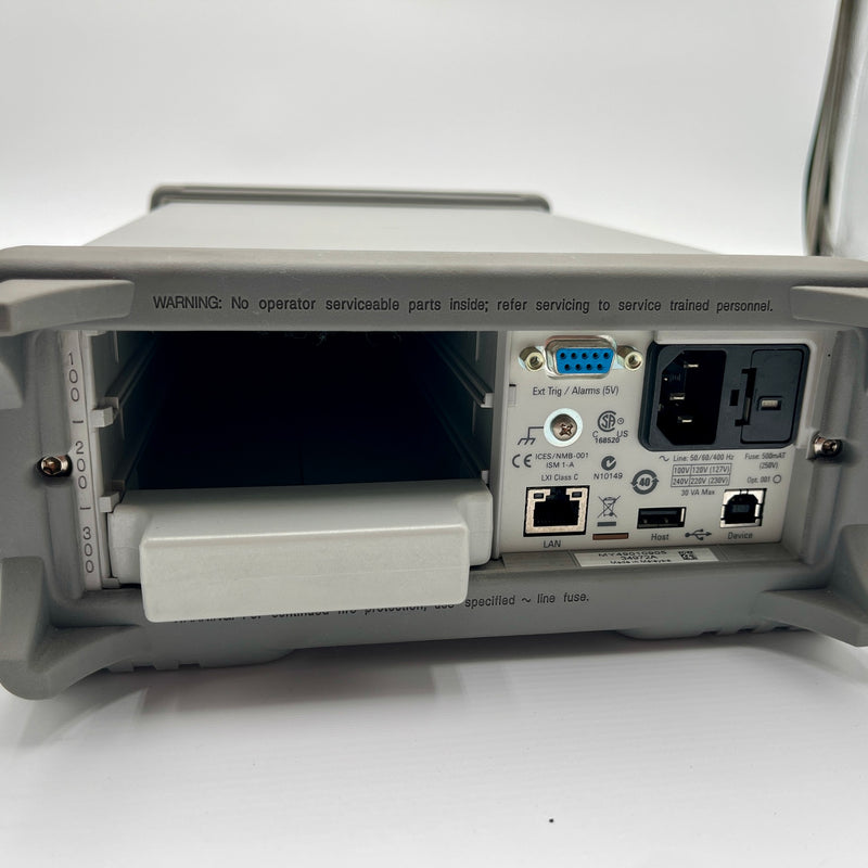 Agilent 34972 A LXI Data Acquisition Switch