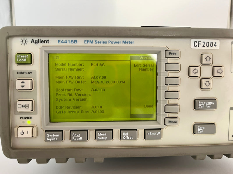 Agilent E 4418 B EMP Series Power Meter