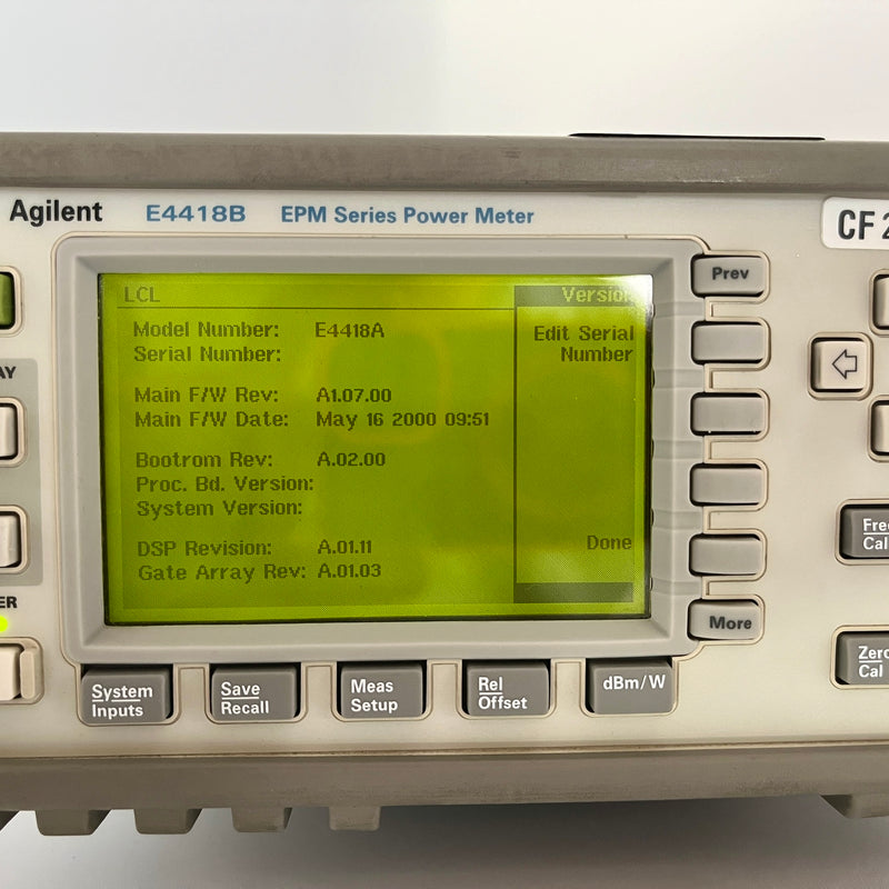 Agilent E 4418 B EMP Series Power Meter