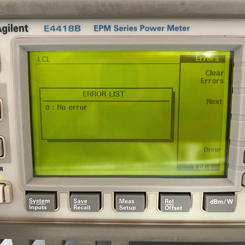 Agilent E 4418 B EMP Series Power Meter