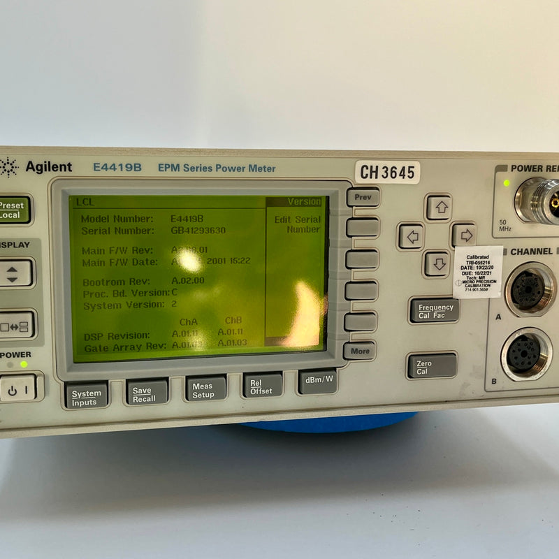 Agilent E 4419 B Power Meter