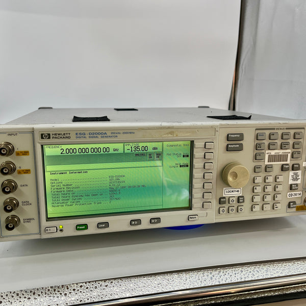 Agilent ESG D 2000 A Digital Signal Generator