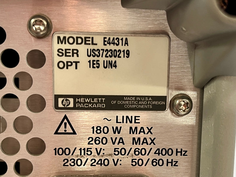 Agilent ESG D 2000 A Digital Signal Generator