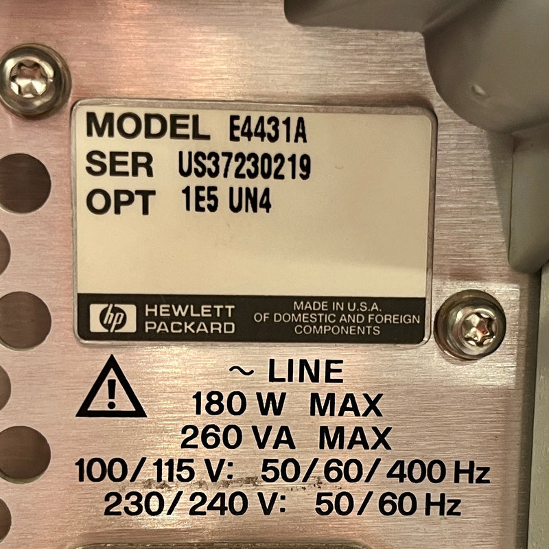 Agilent ESG D 2000 A Digital Signal Generator