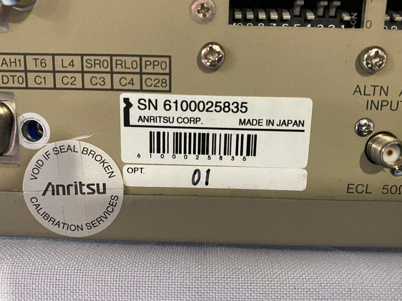 Anritsu MP 1764 A Error Detector