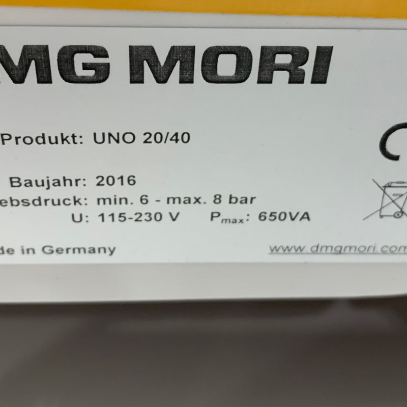 Mori Seiki UNO 20/40 Measuring Machine