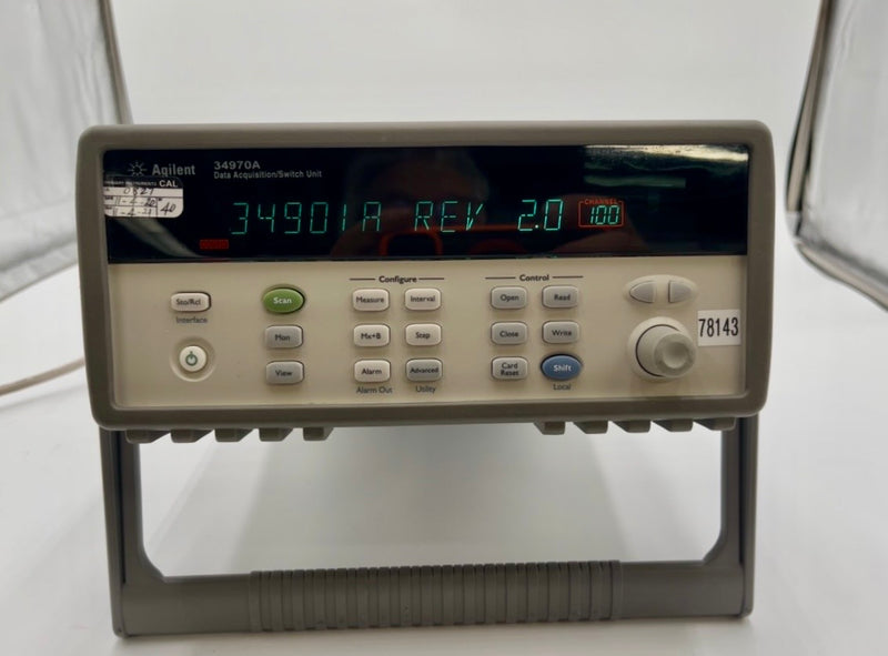 Agilent 34970 A Data Acquisition / Switch Unit