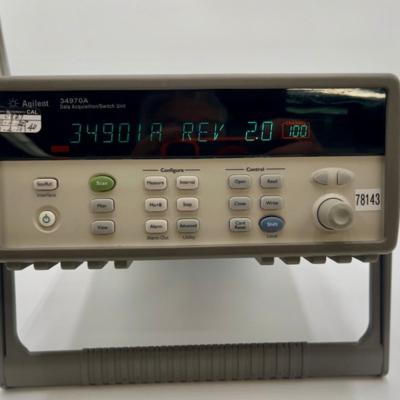 Agilent 34970 A Data Acquisition / Switch Unit