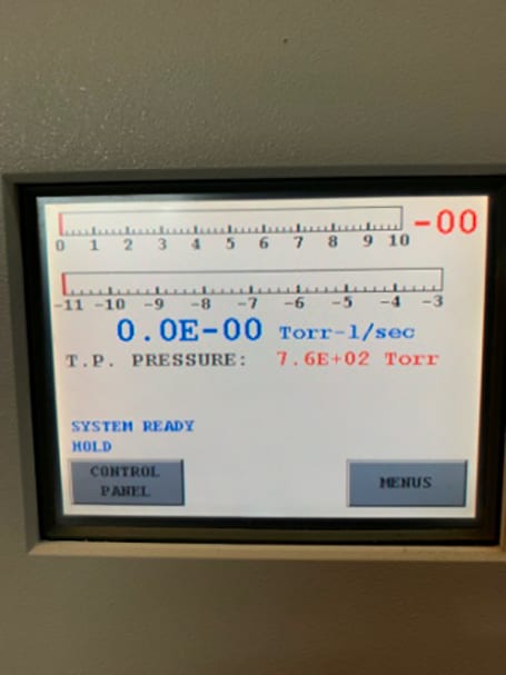 Agilent / Varian MR 15 Helium Leak Detector Mass Spectrometer