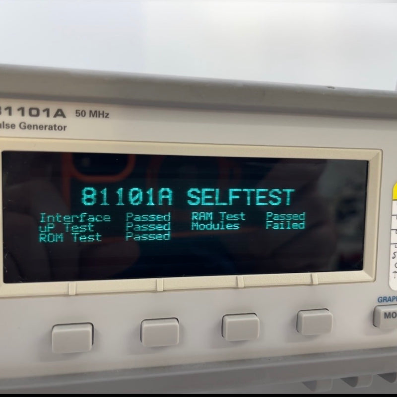 Agilent 81101 A Pulse Generator