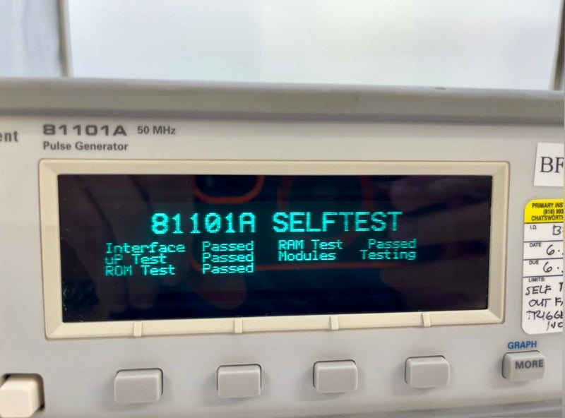 Agilent 81101 A Pulse Generator