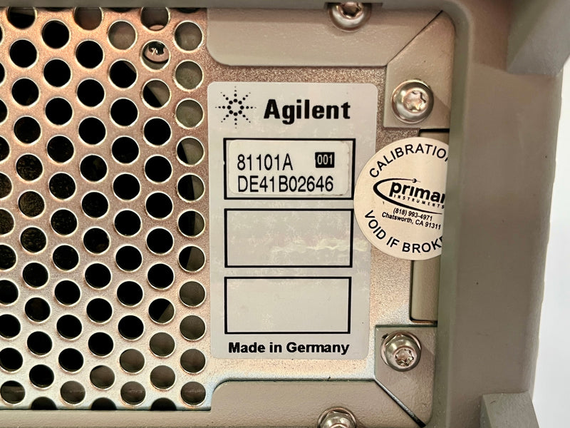 Agilent 81101 A Pulse Generator