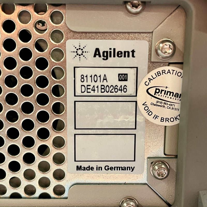 Agilent 81101 A Pulse Generator