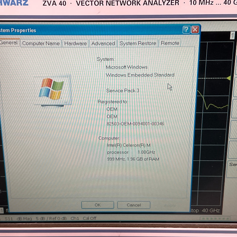 Rhode & Schwartz ZVA 40 Vector Network Analyzer