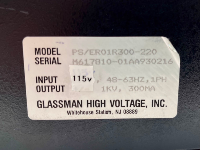 Glassman PS / ER 01 R 300 220 Power Supply