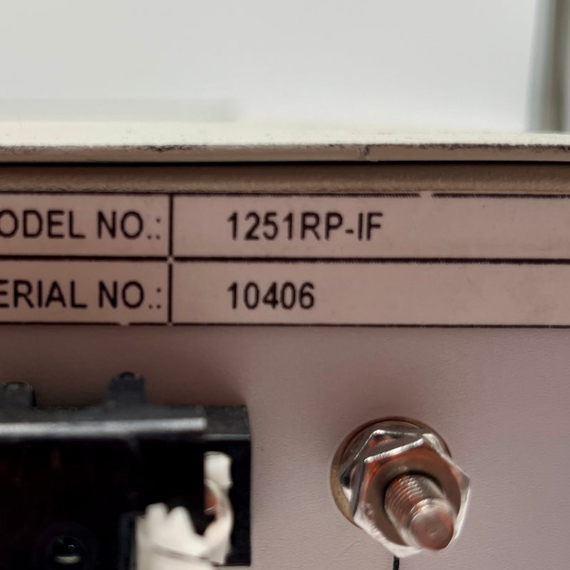 California Instruments 1251 RP Power Source