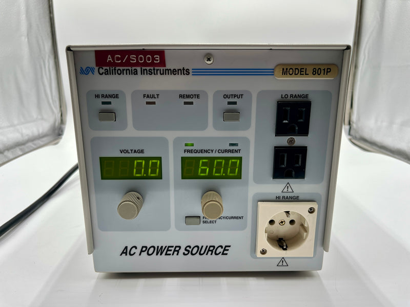California Instruments 801 P AC Power Source