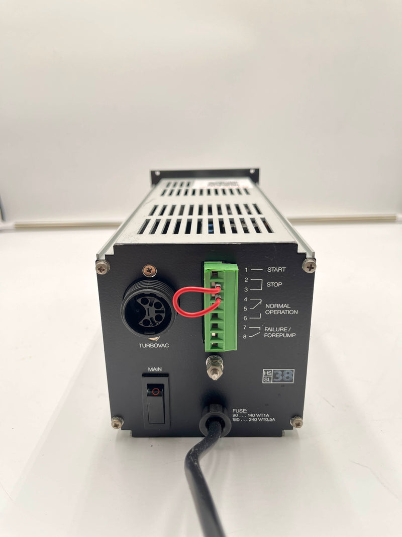 Leybold Turbotronik NT 10 Turbomolecular Vacuum Pump Controller