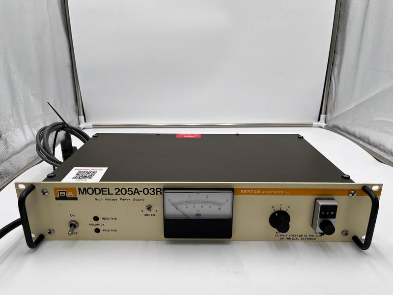 Bertan 205 A 03 R High Voltage Power Supply