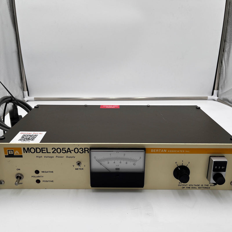 Bertan 205 A 03 R High Voltage Power Supply