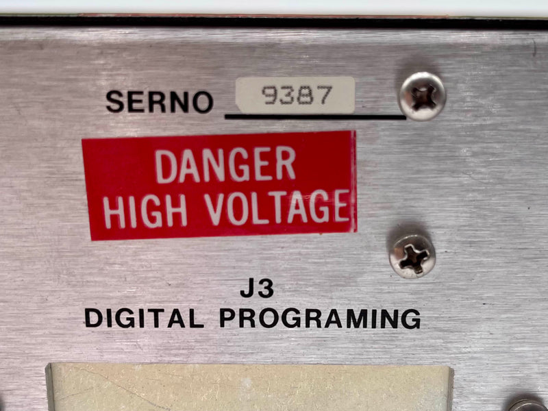 Bertan 205 A 03 R High Voltage Power Supply