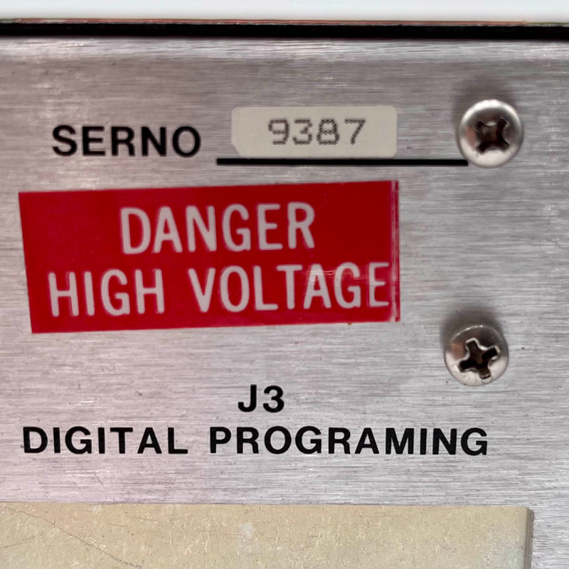 Bertan 205 A 03 R High Voltage Power Supply