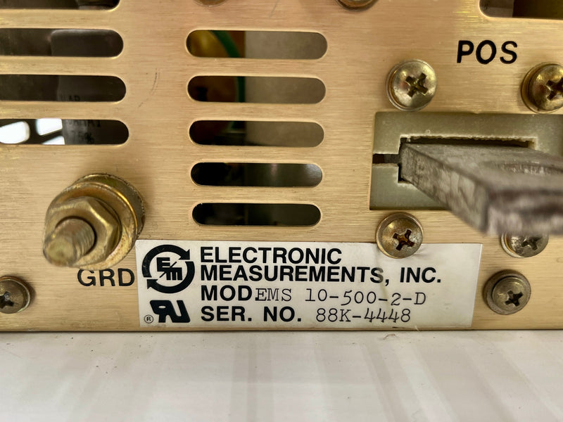 EMS 10-50-2-D Power Supply