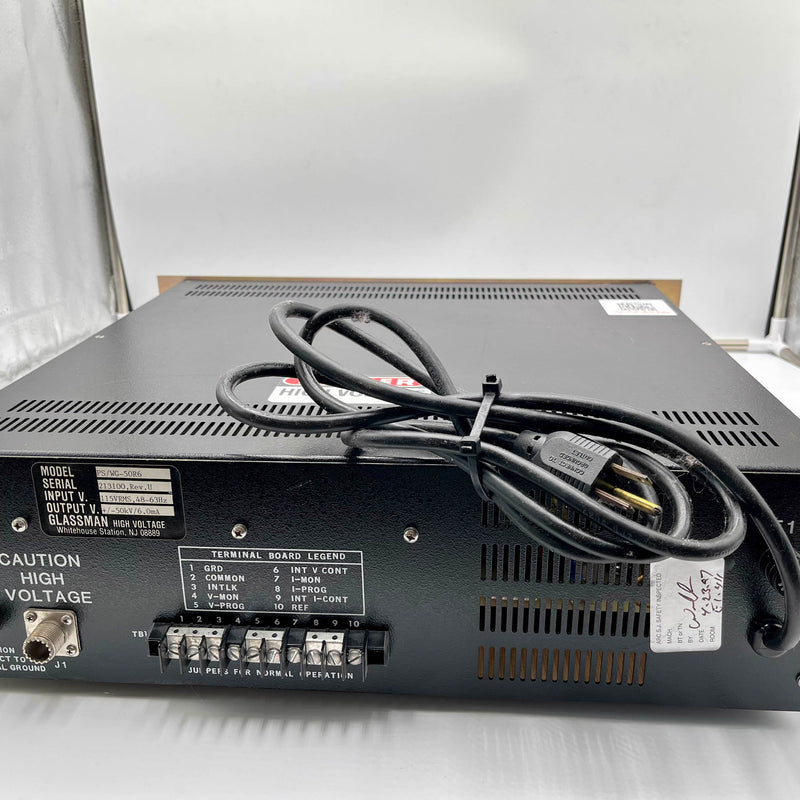 Glassman PS / WG 50 R 6 Constant Voltage Power Supply