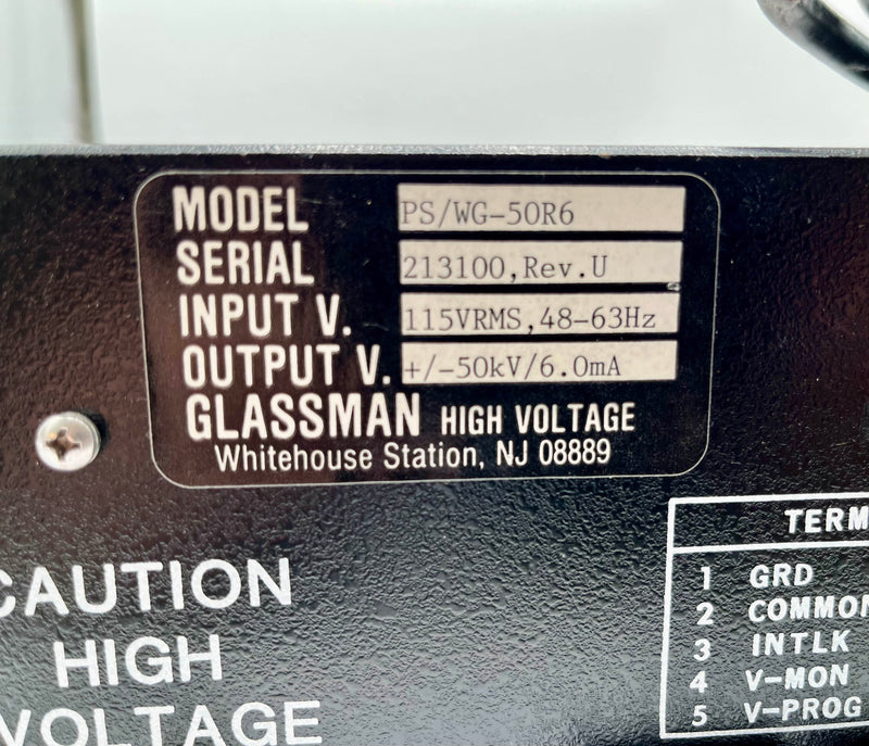 Glassman PS / WG 50 R 6 Constant Voltage Power Supply