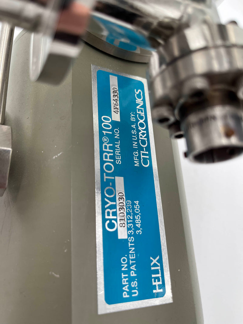 CTI Cryo-Torr 100 High Vacuum Pump