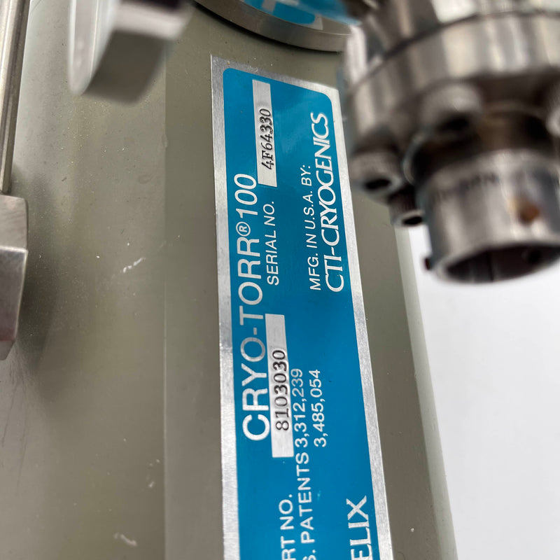 CTI Cryo-Torr 100 High Vacuum Pump