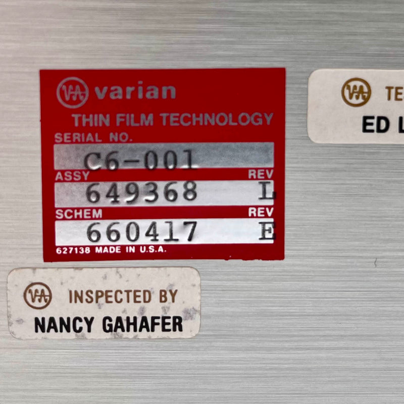Varian 981-2046 Ion Gun Power Supply