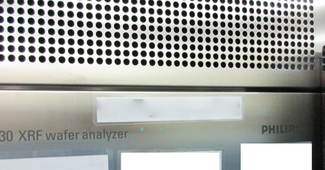 Philips 2830 XRF Wafer Analyzer (X-ray Fluorescence)