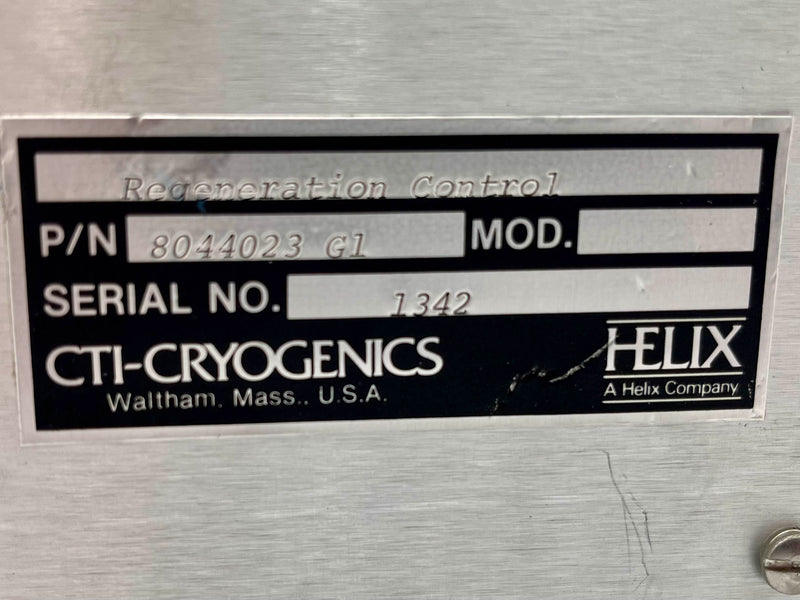 CTI P/N 8044023 G 1 Regeneration Control