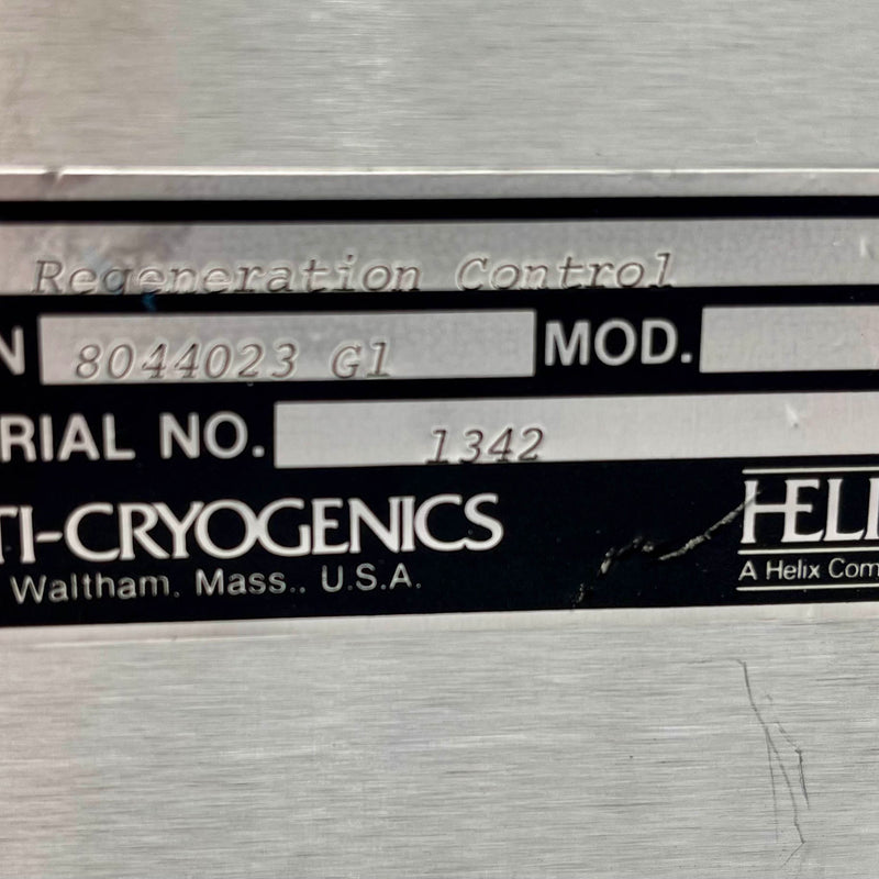 CTI P/N 8044023 G 1 Regeneration Control