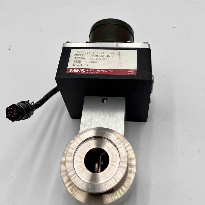 MKS 253 A 20 40 2 S Exhaust Throttle Control Valve