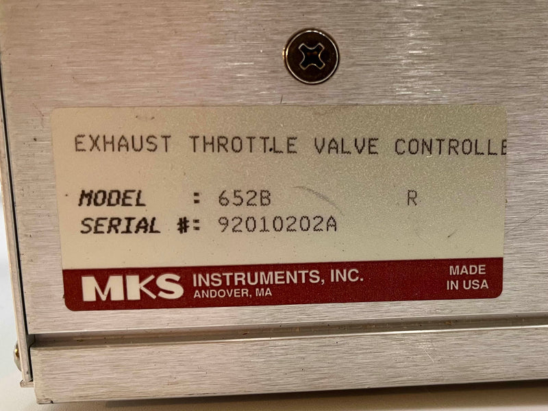 MKS 652 B Pressure Controller