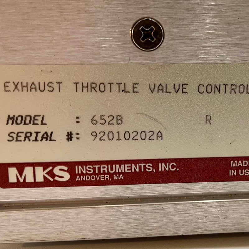 MKS 652 B Pressure Controller