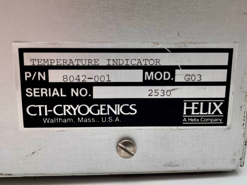 CTI 802 001 G 03 Temperature Indicator
