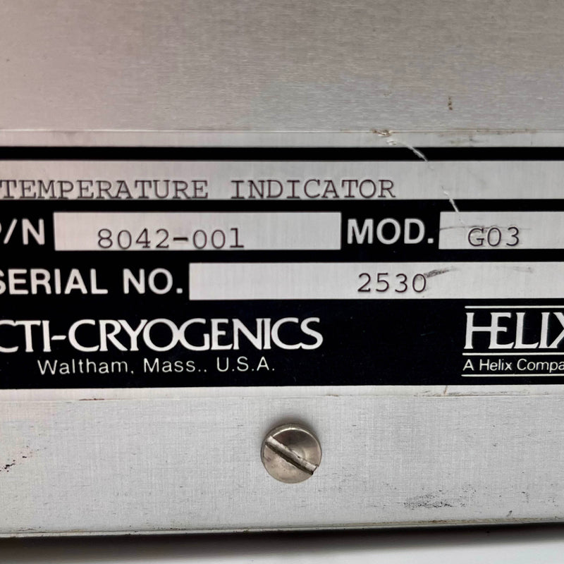 CTI 802 001 G 03 Temperature Indicator