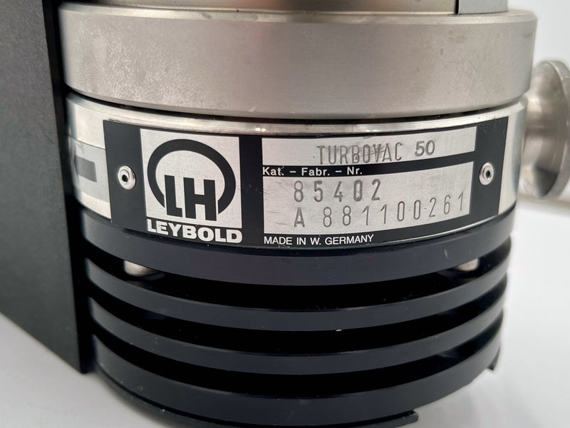 Leybold Turbovac 50 Turbo Pump