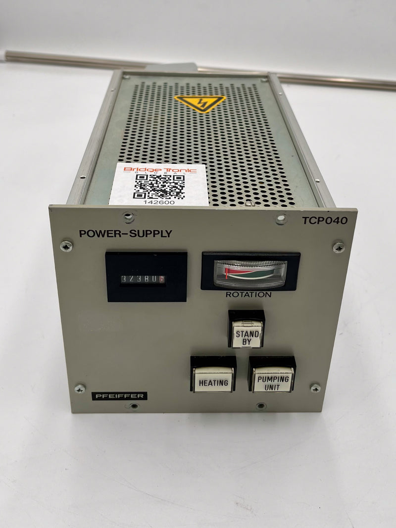 Pfeiffer TCP 040 Vacuum Pump Power Supply