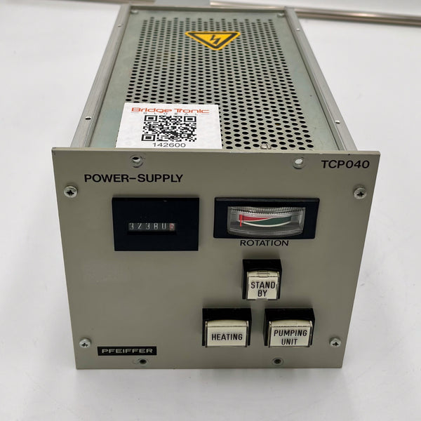 Pfeiffer TCP 040 Vacuum Pump Power Supply